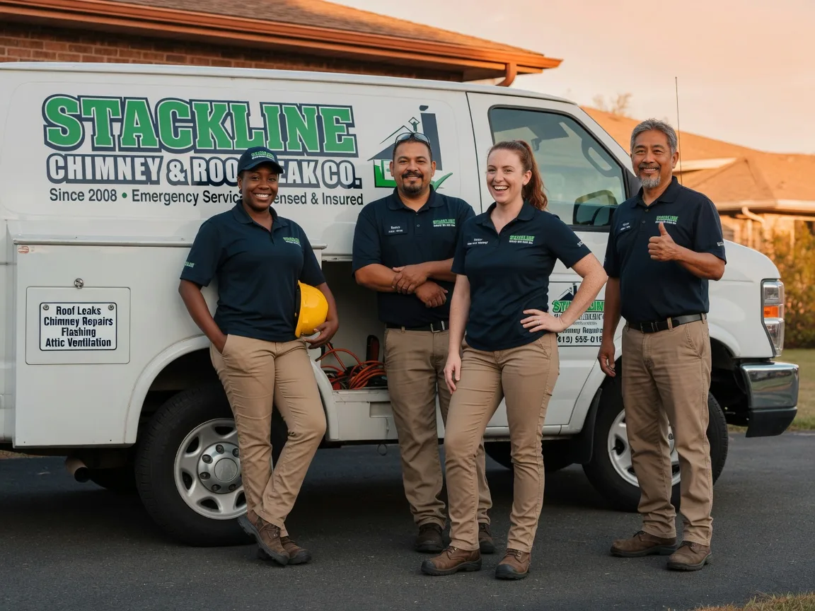 Chimney flashing repair company in Andale, KS